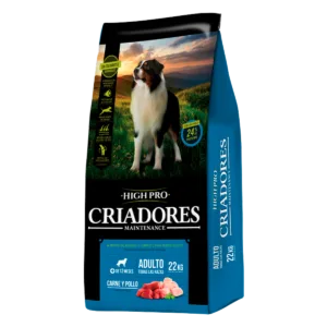 High Pro Criadores Perros / Carne y Pollo 22 kg.