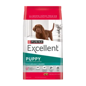 Excellent Cachorros hasta 24 meses Razas Medianas y Grandes 20kg.