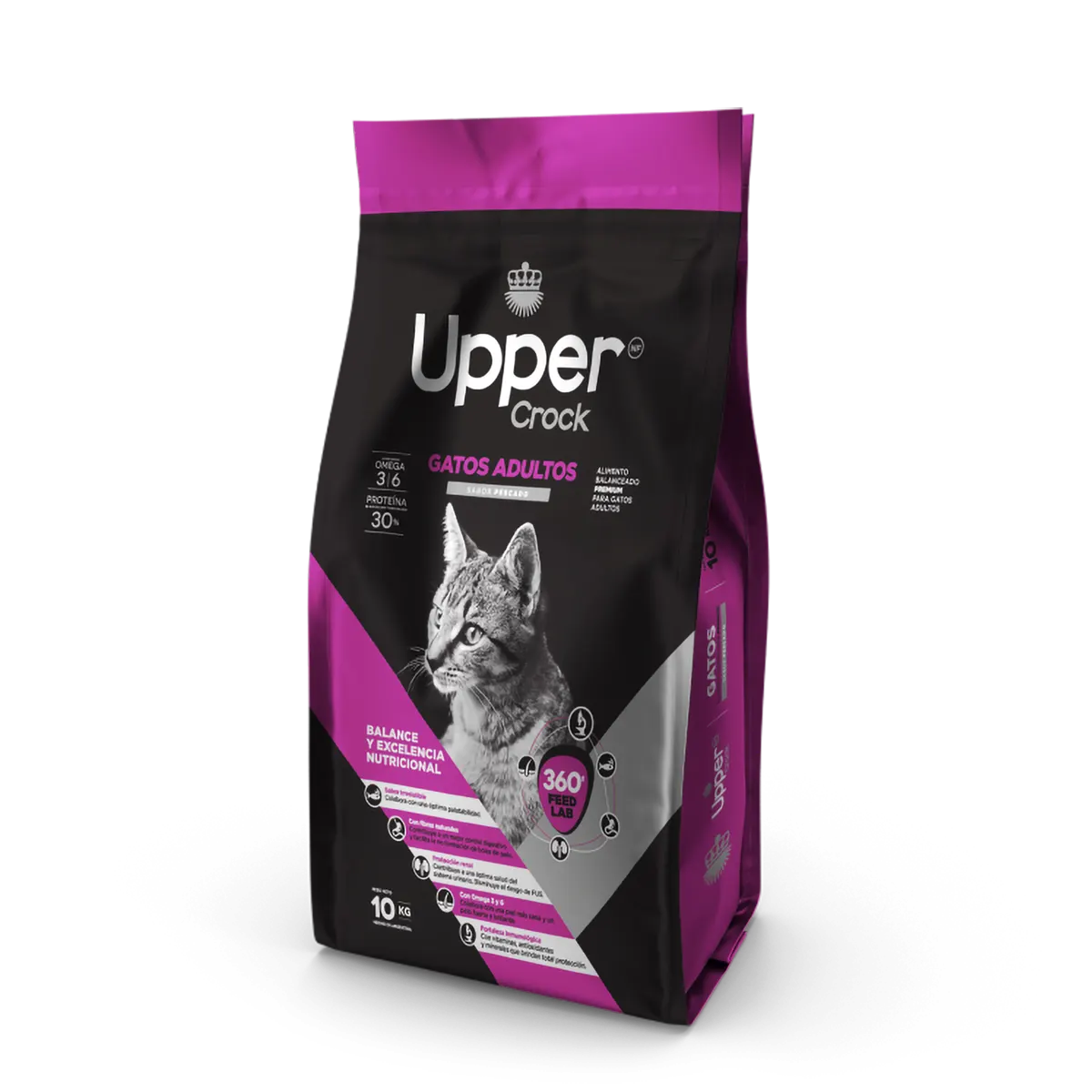 Upper Crock gatos adultos